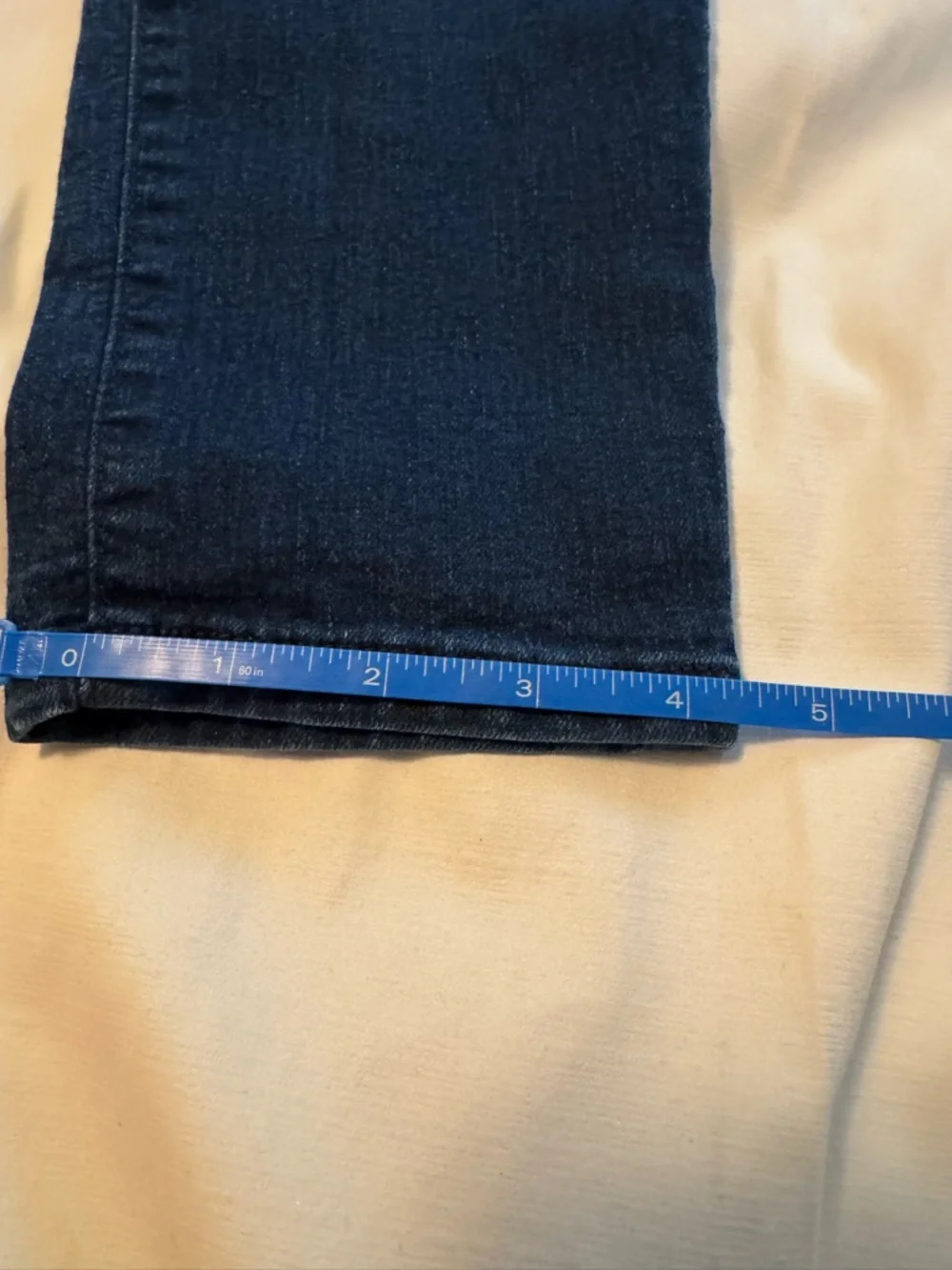 The Children's Place Girls Dark Wash Straight Leg Jeans - Size 6 EUC
